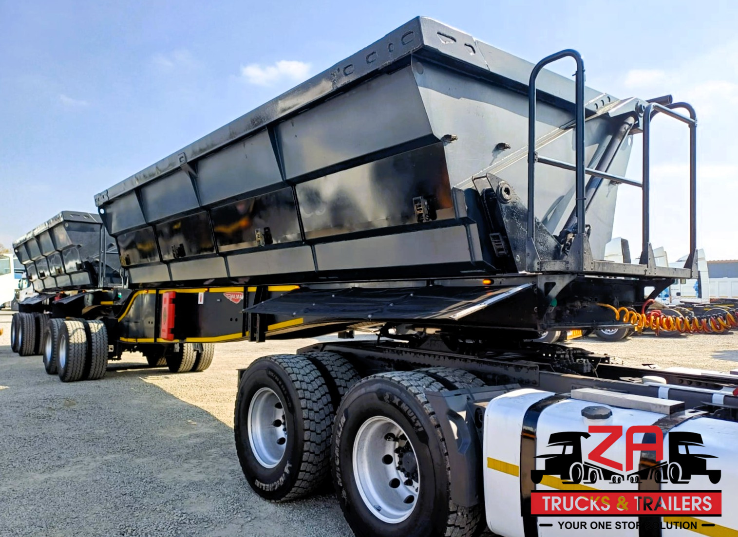 2021 TRAILMAX 40 CUBE SIDE TIPPER TRAILER #53185